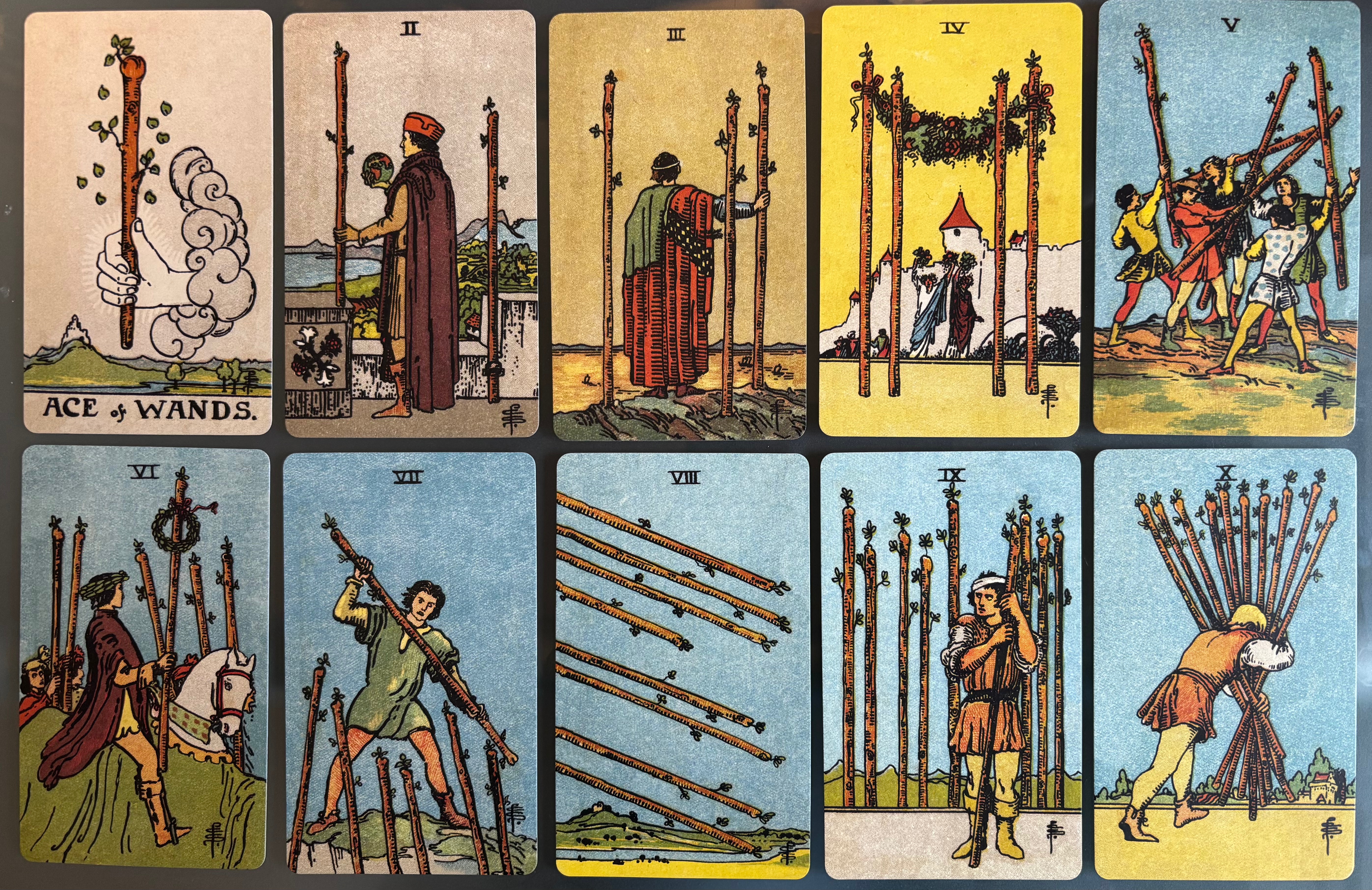 The Journey of the wands